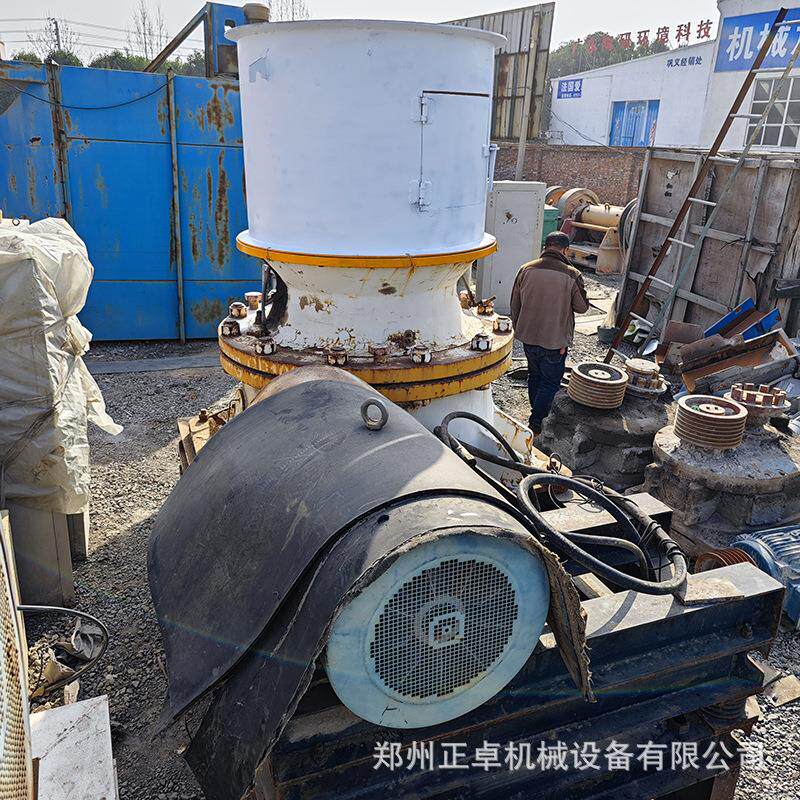 出售二手圆锥中碎机 100型单缸液压圆锥破碎机 二手石料破碎设备