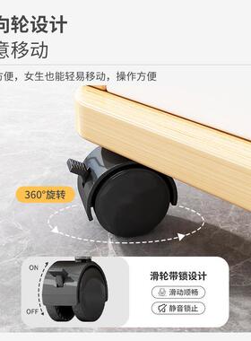 办公柜室文柜桌下收纳柜IYC办公置物边柜抽屉木质带锁矮柜件储新