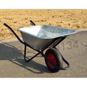 独333轮小推车工地垃花园推沙泥载重手车圾农用推工具手推车