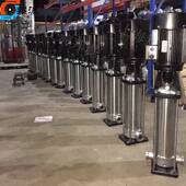 80清水加压泵L无品牌 立式 不锈钢多级泵F增压泵65LF32 不锈钢冲