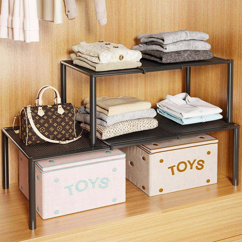 衣柜分TT784255层隔板柜内伸置物架柜层子橱柜隔板收其纳隔层分架,收纳整理,书桌收纳置物架,淘宝优惠券,粉丝福利购,淘宝优惠卷