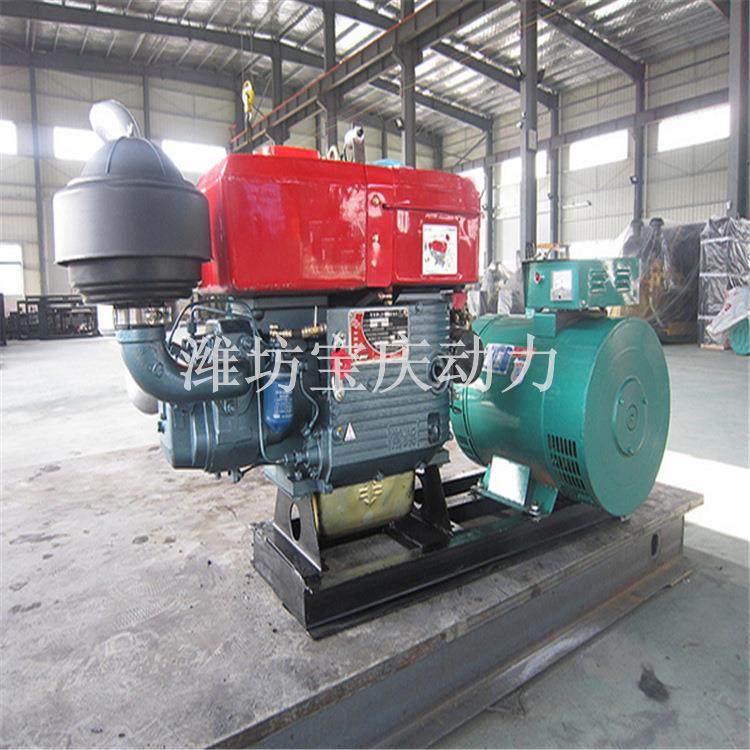 热卖20W20KW柴油发K电机组0千瓦可移动电站户外家用应急电源2车