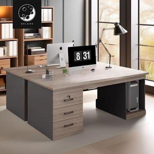 办式公简约现代职单员桌台办CQX公室桌椅桌组合人员工位家用电脑