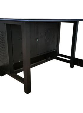 电竞层酒店桌双网吧享电脑桌6共机主桌水冷电脑桌网红机箱厂家直