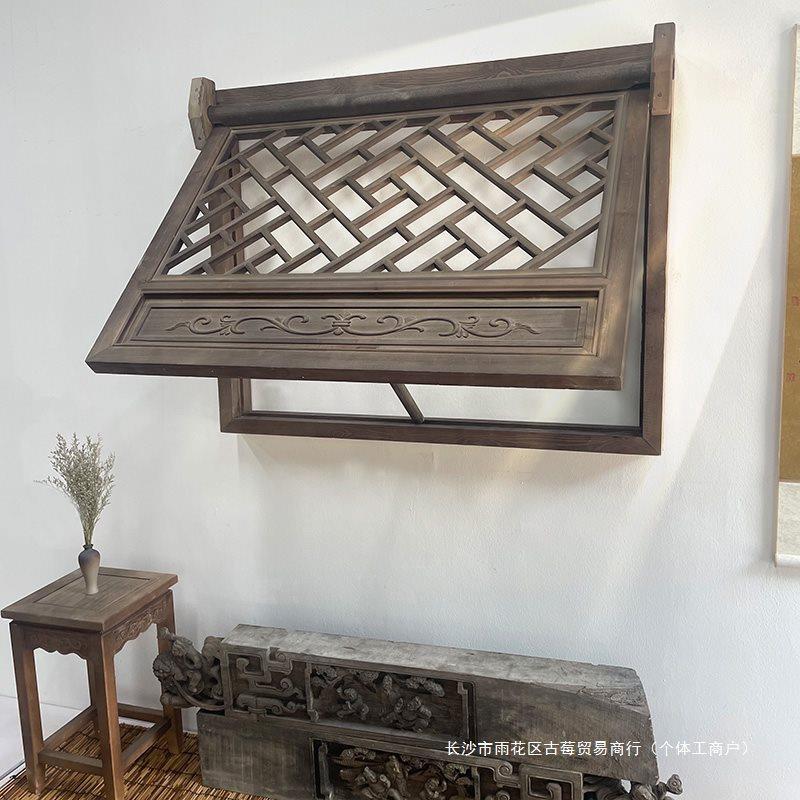 东木雕古仿门窗木HC-002窗花格小窗户中式阳户窗仿古窗复古茶室