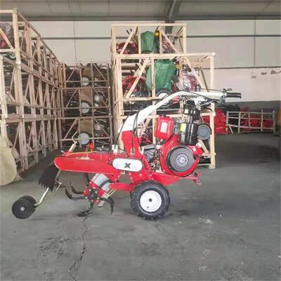 工厂姜沟全直发齿UGA轮四驱开沟机葱甘蔗开培土机12马力柴油微耕