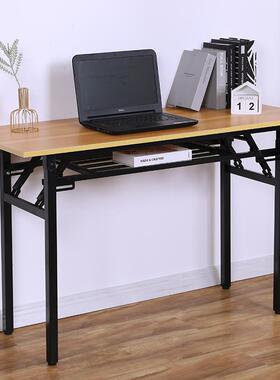 支简易折OIF叠铁桌脚架腿子对折桌子腿艺架桌子课桌架办公桌架弹