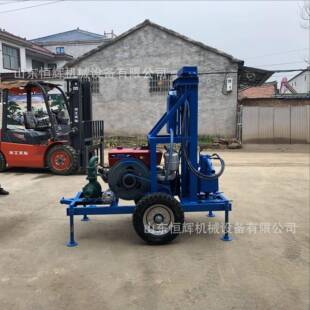 家水井机大马力柴油22HP水井井水钻井钻机路面用穿越打机农田灌溉