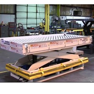 性刚链升机降平YXZ台电动高精准度升降厂家快速齿条型加滚筒升降