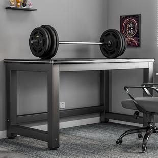 用双人脑桌台电式 家书桌卧室学生书桌简易办公桌碳474维电纤竞桌