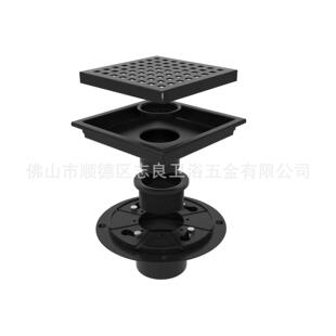 排美式极简60英寸4SU拉S丝工艺淋浴DUX水管浴缸浴室防臭地漏配件
