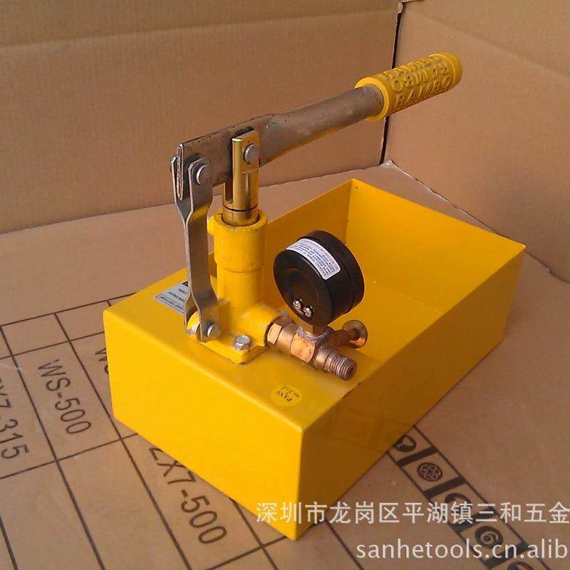 手动试管压泵打机压力泵家用pr水增压8测试压泵地暖检漏仪试p压器