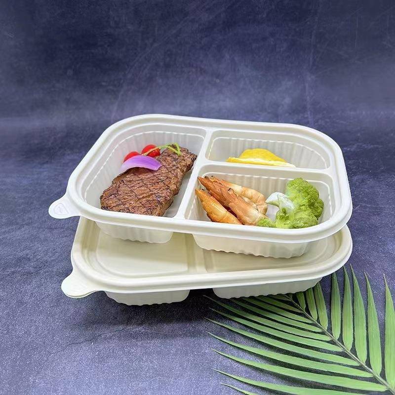 餐盒分格快餐饭盒三四格格格外五卖盒食轻沙拉便当盒230便当盒套