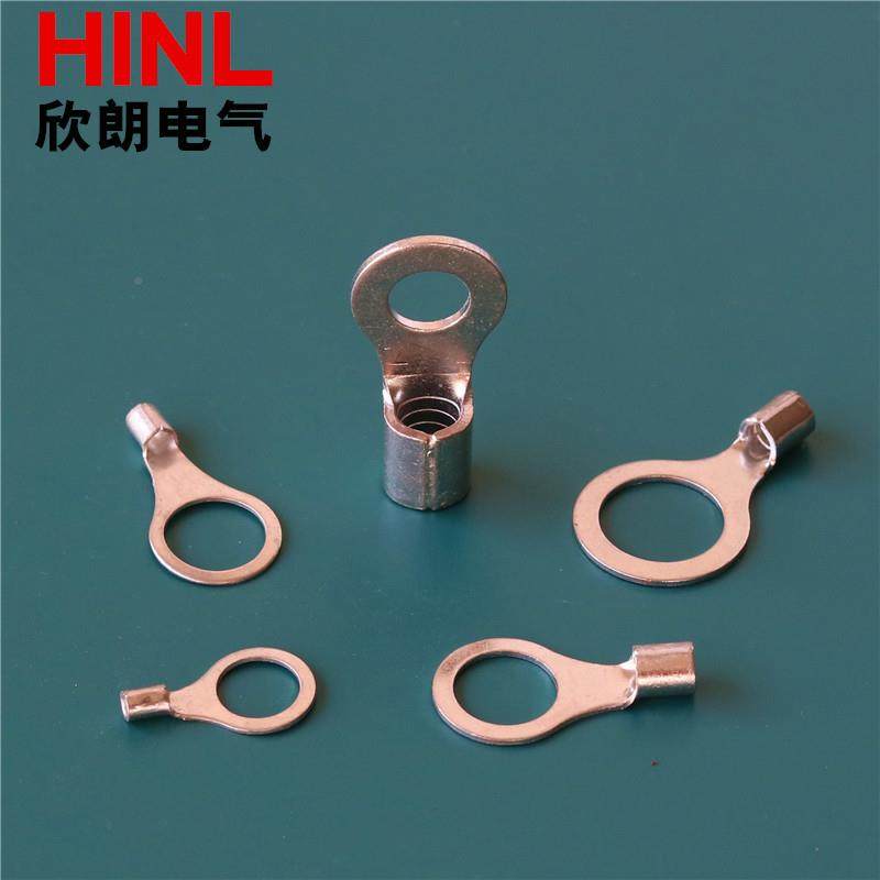 形裸头RNB3.5-4冷RNB3.5-4压接线鼻子RNB3圆.5-5环铜接形线端头RN