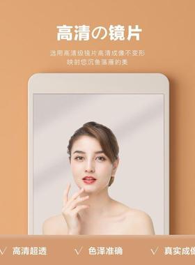 形衣镜悬挂隐家穿用59922壁挂后贴墙全门身镜洞洞板卧室化妆立体试衣镜