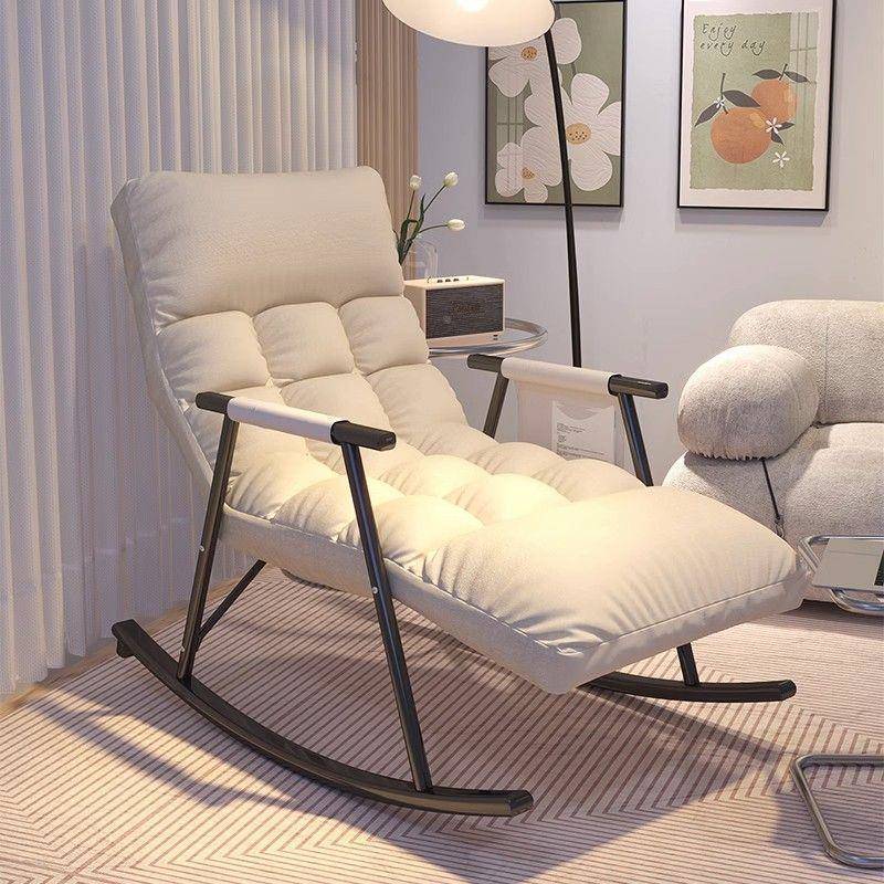 #懒人摇椅躺椅成人阳台家用休闲单摇椅大ECC人躺椅厅人网摇红客包