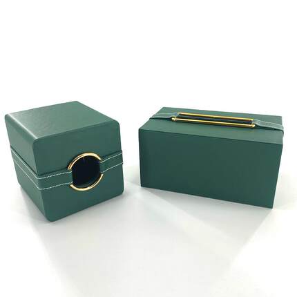 现代简摆件家软装饰品创45544约意客厅茶几摆收件纸巾盒床头柜纳