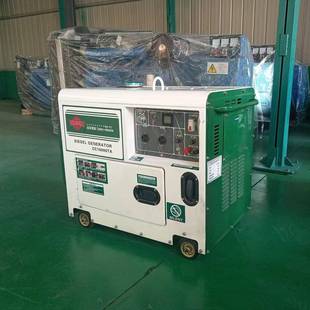 原装5kw/6kw发型柴油发电机组工地常用柴可油VHZ静音小移动电机