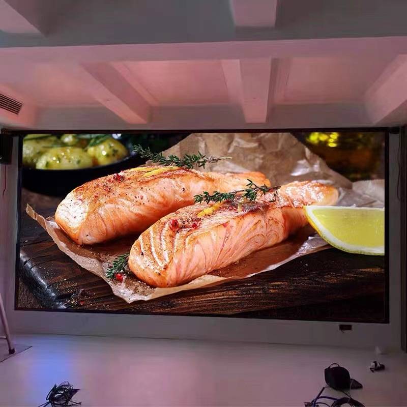 LED显示屏厂家会议室舞台P2P2.5P1.86全彩屏直播间展厅大屏幕室内