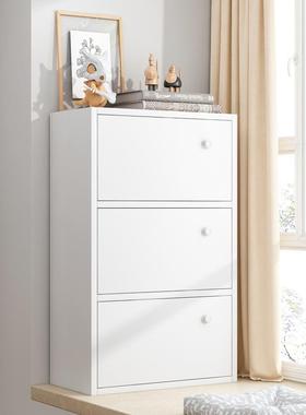 飘窗柜物落柜白简易书色架简约储地书柜收纳MWY柜阳台家用多层小