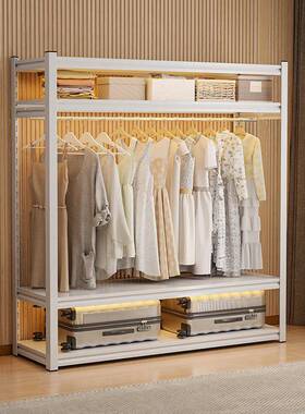 放式防尘衣室柜橱ZSJ-APDP衣收纳架公寓出租开房宿舍卧简易挂衣架多层