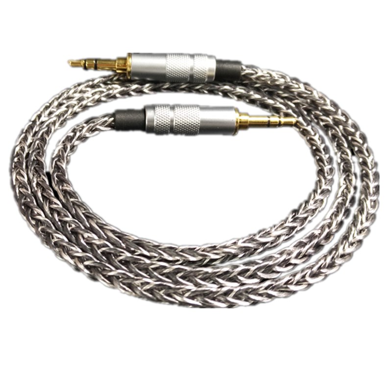 8股4.4平衡单晶银铂 se846 w60 ls400 IE80s mmcx耳机升级diy线材