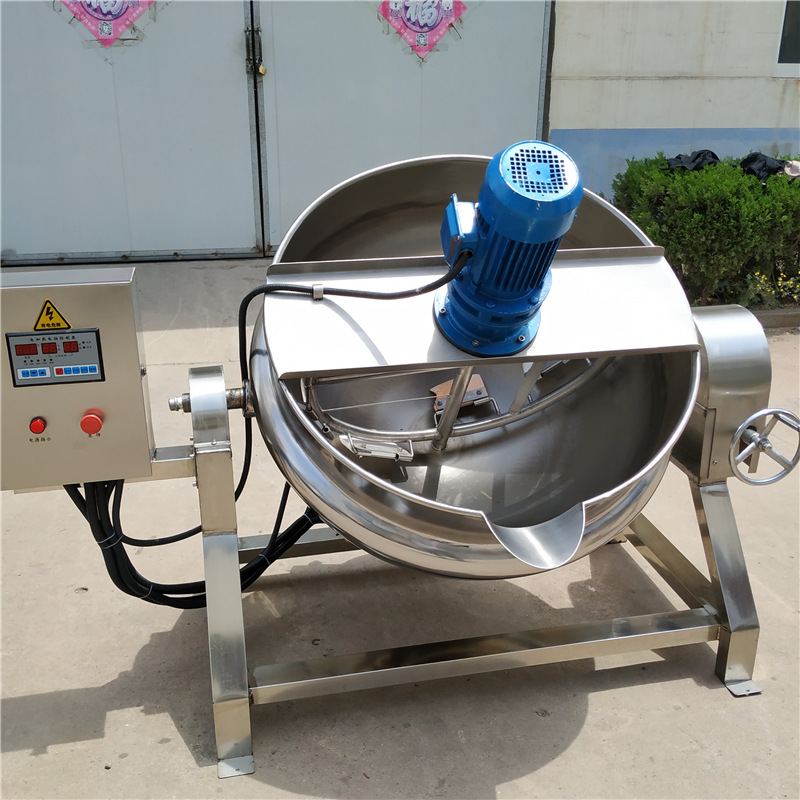 猪肉酱炒锅 大型猪肉酱炒锅厂家 炸酱面炒酱机 米线米粉的肉酱