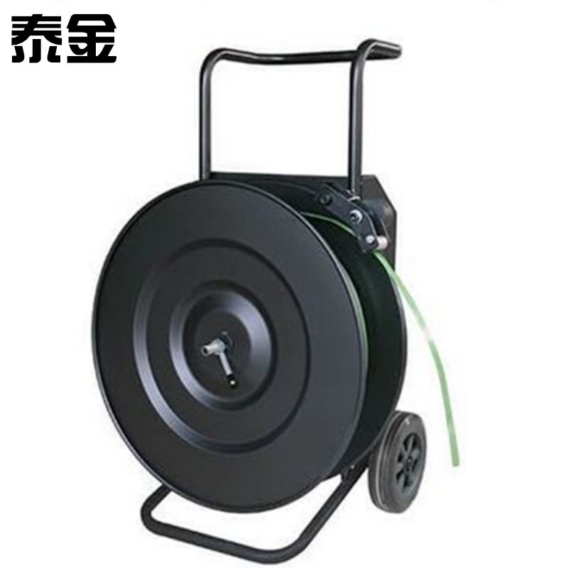 带盘车PET塑钢带带盘车打包带手推车打包辅助工具