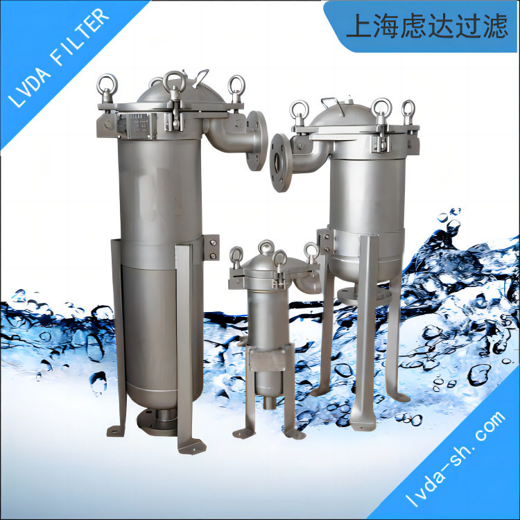 龟背单袋过滤器铸造上盖顶入式结构滤器无多余残液表面亚光抛