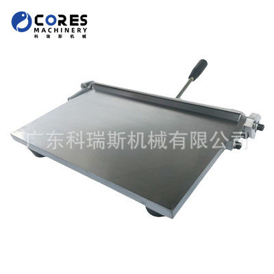 厂家直销箱包皮具手动直线折边机