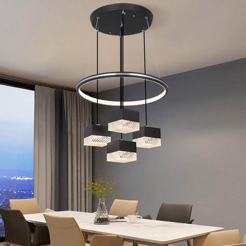 创特价款高餐吊现代简家居意个约性吊灯T001客厅餐厅档别墅灯饰吸