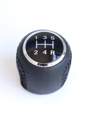 适用于菲特皮5速换挡手球动档亚汽车变速手杆排挡87805把革头配件