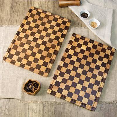 橡胶木立A1010100拼切板家加用切菜板水果板厨辅木食房相思超大号