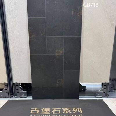 莱姆石瓷砖602040x100古砖别墅2客厅阳台花0园露台民宿户外防堡滑