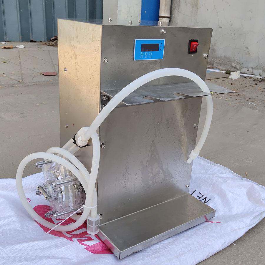 自小型立袋灌机牛798奶吸嘴装袋半自动灌装机浆洗衣液液体豆分装