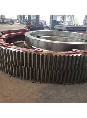 滚筒烘干机铸钢大齿，干燥机轮，轮干燥窑托，YTC液齿压挡轮制轮