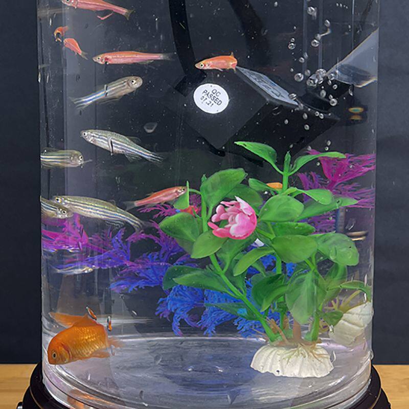 创意悬壶流水摆件客厅装饰喷泉桌面玻璃鱼缸小型家用开业乔迁礼品