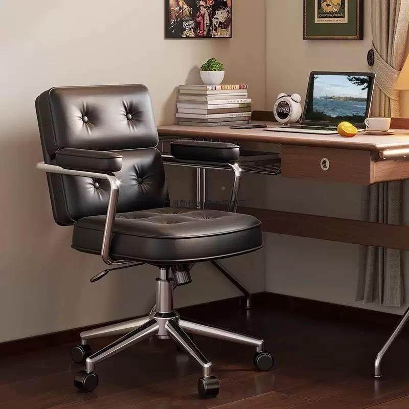 久坐不累电习脑子家用升椅降人体工学办公旋转53441子大学椅生学