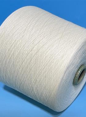 长绒棉JC60s/3全棉梳密纺纱机线603横JIC毛衫纱精花紧边线针织编