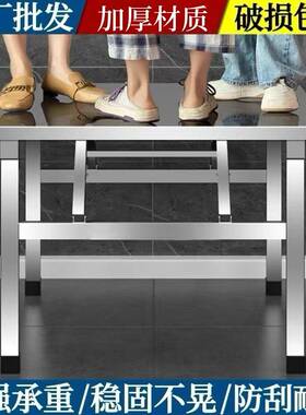 特饭厚不钢桌易子家用多38915功能折叠锈餐桌免安装收纳摆摊桌子