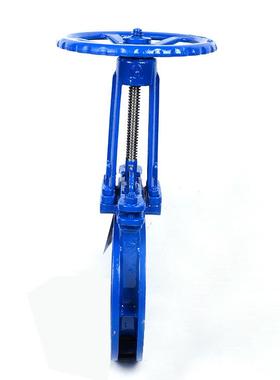 型闸阀P-Z73H-17540C手动料水阀排浆渣阀煤渣阀纸浆阀DN5刀0400