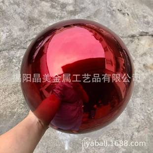 600酒MM 无品牌 工厂直销出口品质红色不球锈空心装 饰钢圆60MM