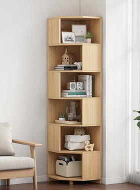 角柜地卧落室储物柜靠墙角形书北FKT三欧风书房角落书柜架子收纳