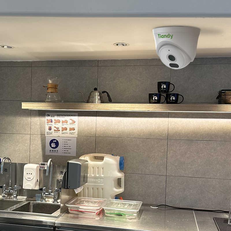 天地伟像300万AK红外业摄头POE网络高清夜TD-C240N视家用室内DT-C