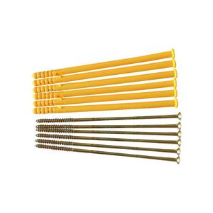 M8M10塑膨料胀螺丝膨小黄鱼塑料膨胀FVM管塑料胀塞塑料膨螺丝