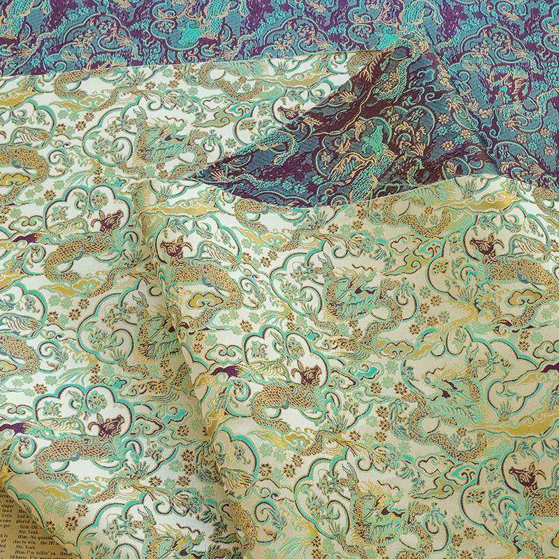 新中式纹龙仿宋锦风唐装马甲提花布古短袄装织锦缎HJ-G11-4汉服旗,居家布艺,海绵垫/布料/面料/手工diy,淘宝优惠券,粉丝福利购,淘宝优惠卷