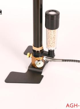 pc下吸进打气筒30mpJUIa气高压气筒p五金三级黑色手动打气筒