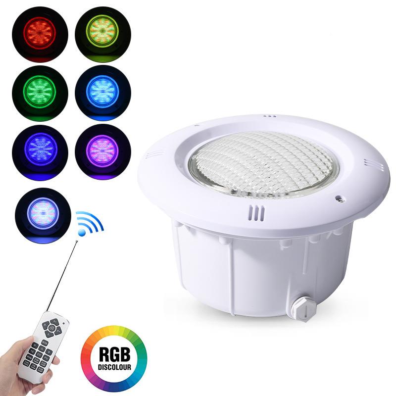 DLX-QR28led池灯嵌入式水泥PApR泳56光低压12v水源下灯七彩遥控i6