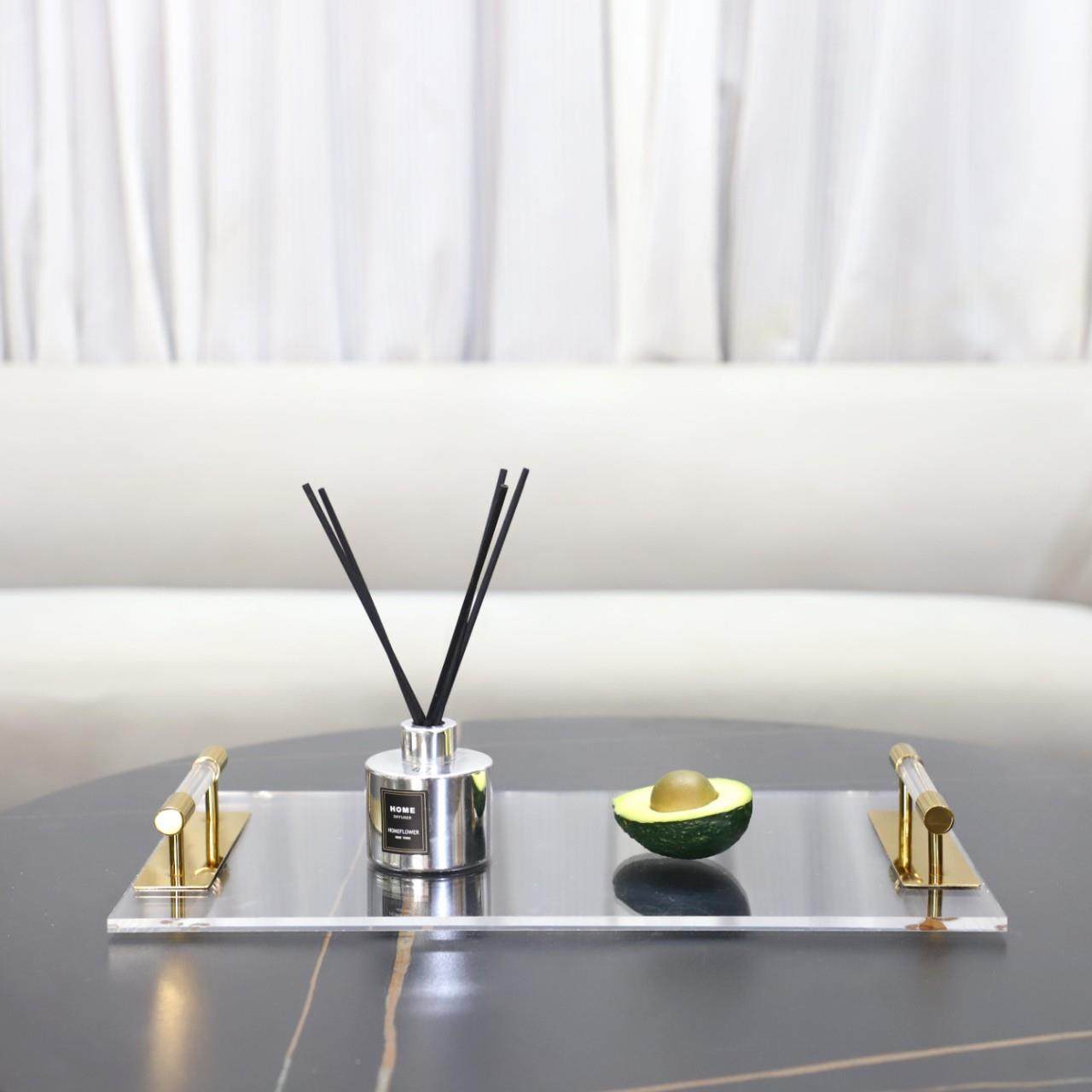 北欧创意亚克力长形间手提香薰装饰YHY托盘客厅玄衣帽方家居装关,家居饰品,香薰托盘,淘宝优惠券,粉丝福利购,淘宝优惠卷