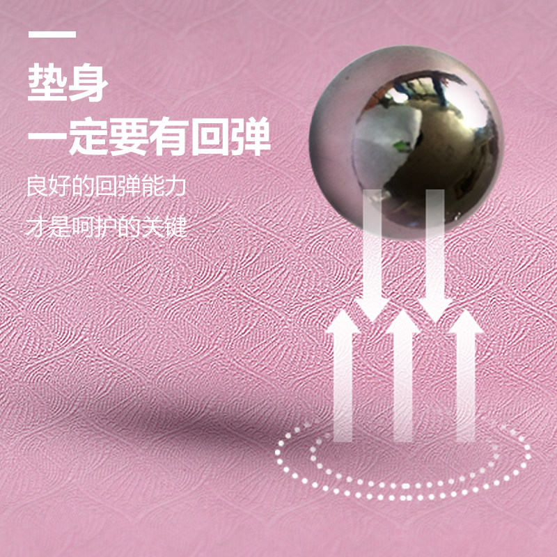 瑜伽垫女生专用加厚加宽加长防滑健身垫子环保无味舞蹈瑜珈垫家用